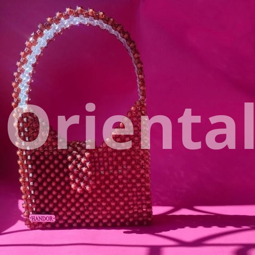 Crystal shoulder bag