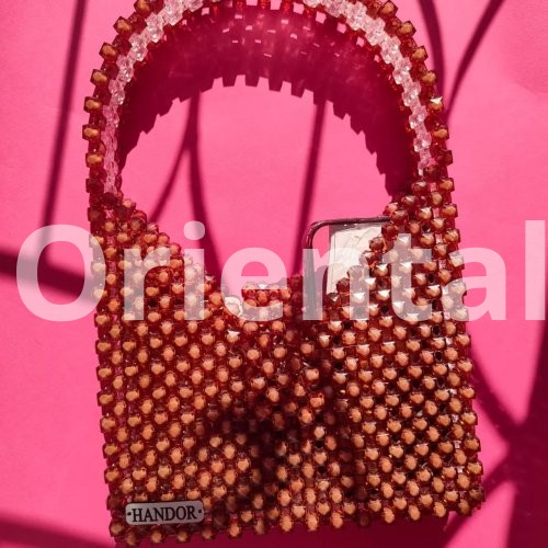 Crystal shoulder bag