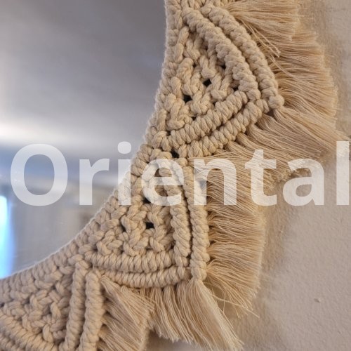 Macrame Mirror for decoration