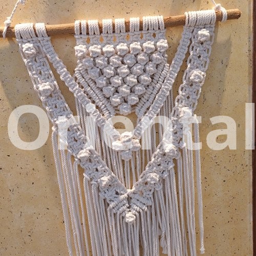 Macrame hanging for decoration