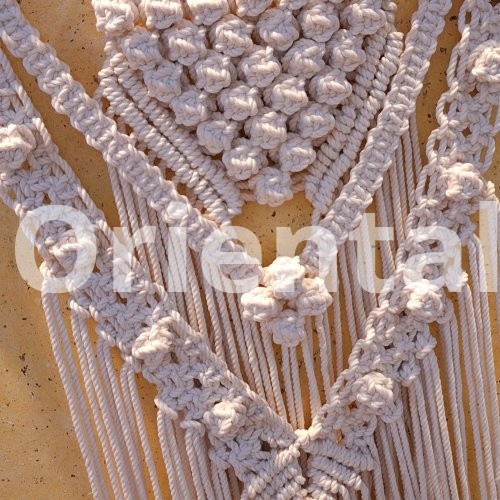 Macrame hanging for decoration