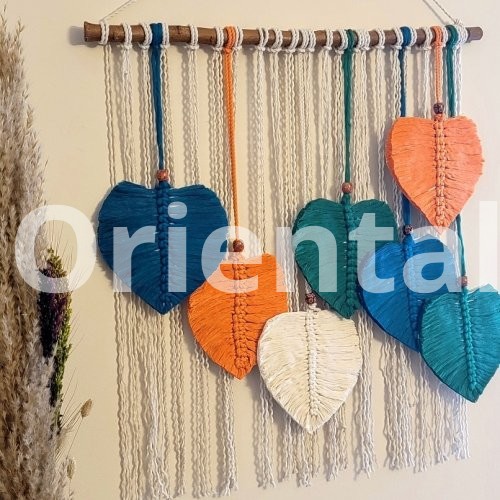 Macrame wall hanger for decoration