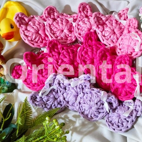 Colorful crochet medals For kids