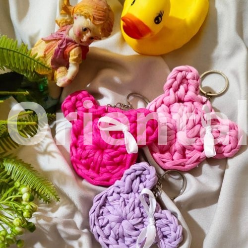 Colorful crochet medals For kids