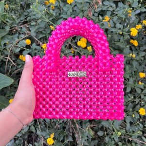 beads crystal handbag