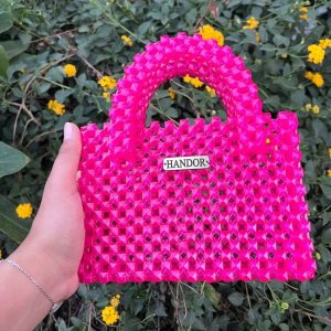 beads crystal handbag