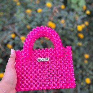 beads crystal handbag