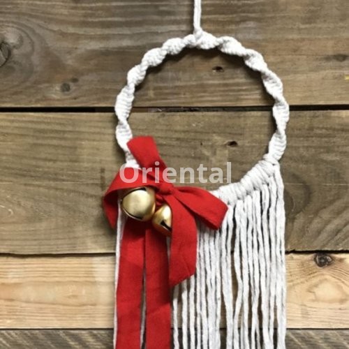 Macrame Christmas hanging